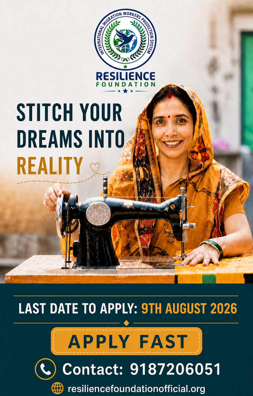 Sewing machine assistance programme — apply by 9 August 2026
